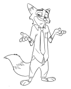 Зоотопія Онлайн -забарвлення